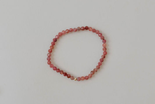 Pink Tourmaline Bracelet