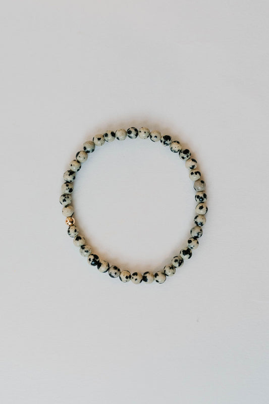 Dalmatian Jasper Bracelet