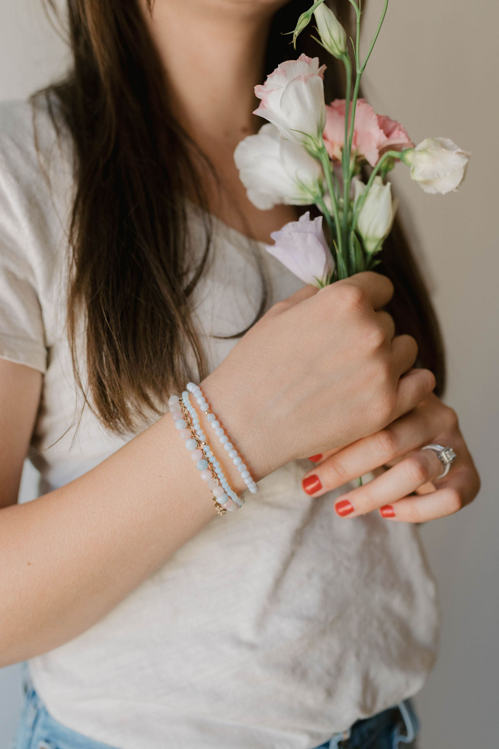 Blue Lace Agate Bracelet